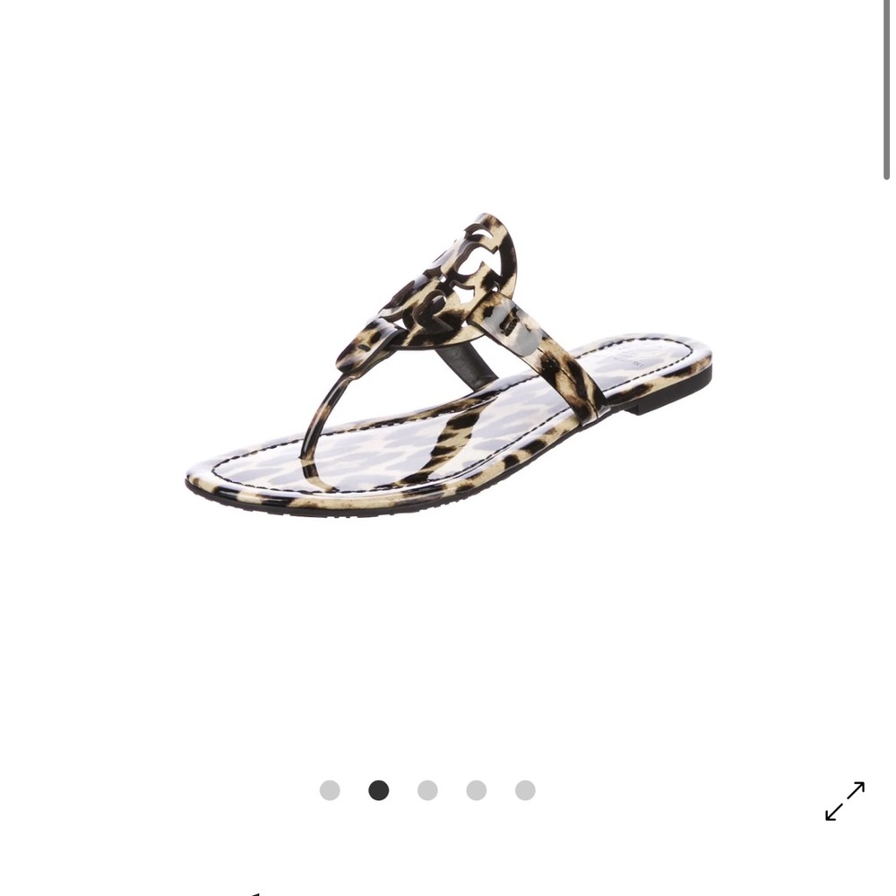 Tory Burch Leopard Print Sandals